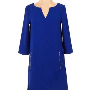 H&M tunic dress Royal Blue size XS 2